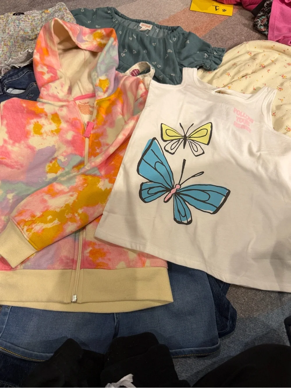 Girls' Back To School Ready Bundle — 5 outfits Size 7/8 & 8